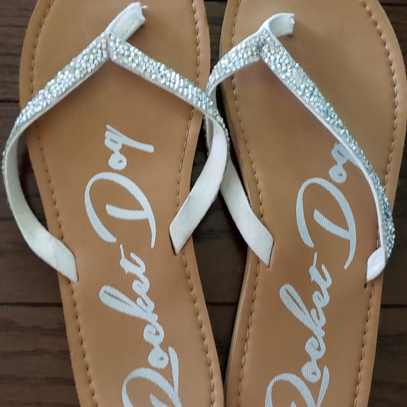 Shoes - Rhinestone Rocketdog Flip Flops Shoes - Rhinestone Rocketdog Flip Flops